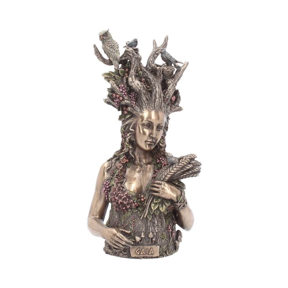 Nemesis Now - Gaia Bust Dekorative Figur - Bronzefarben
